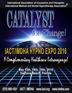 Hypno Expo 2016 Complete Recordings | Catalyst for Change!