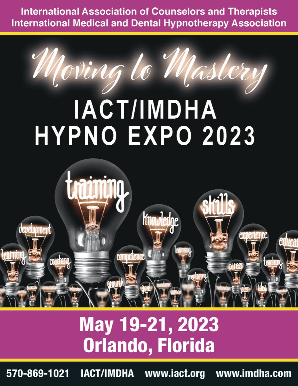 Hypno Expo 2023 | Moving to Mastery | Individual mp3 Audio Recordings