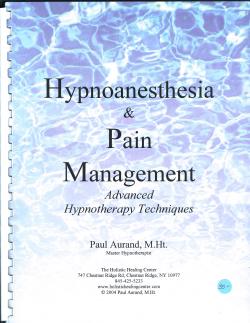 Hypnoanesthesia & Pain Management by Paul Aurand | E-Book